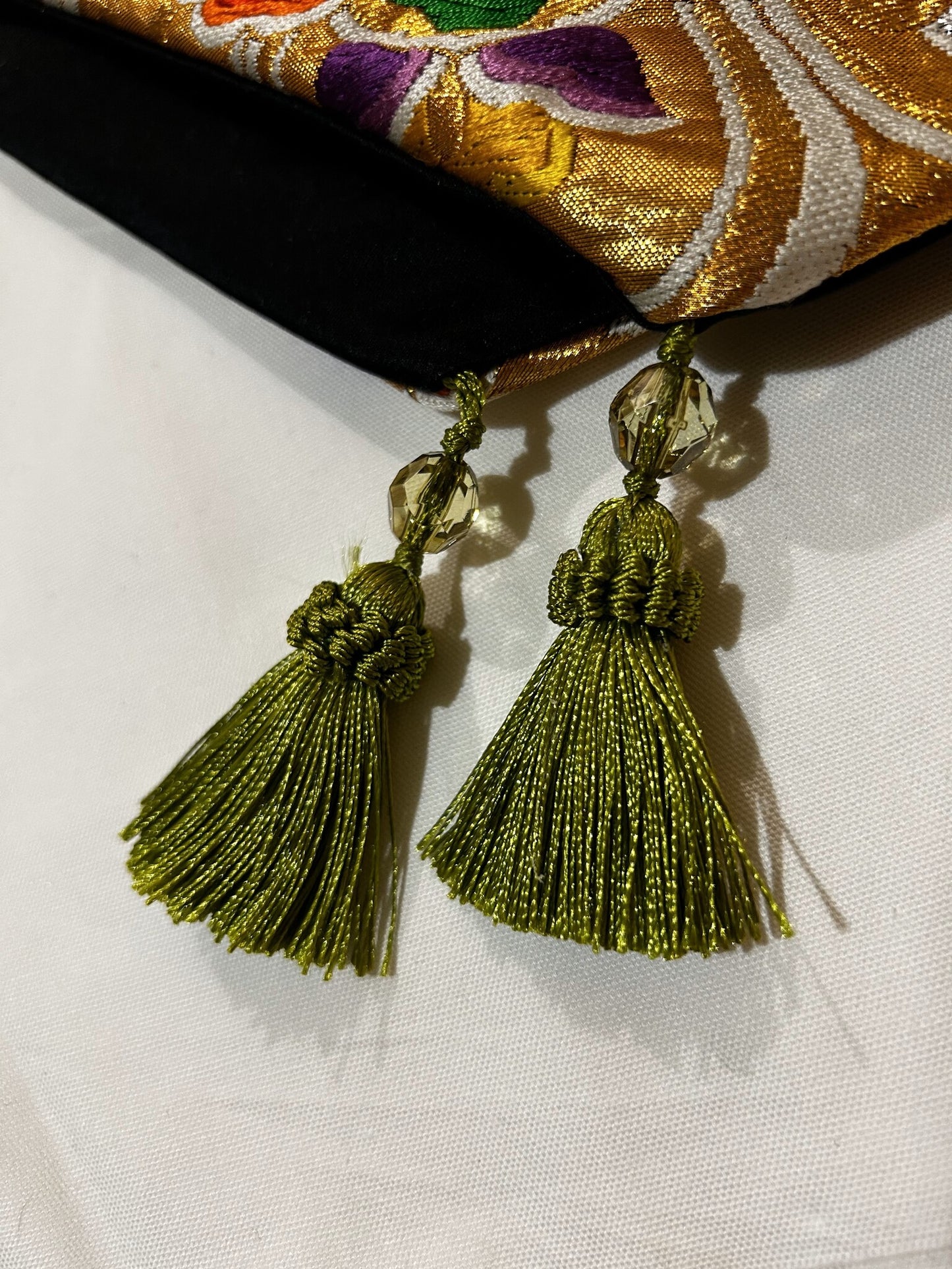 Table runner (L)- Black×Green