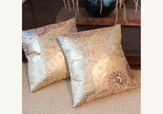 Cushion cover 45cm×45cm Set of 2-Gold